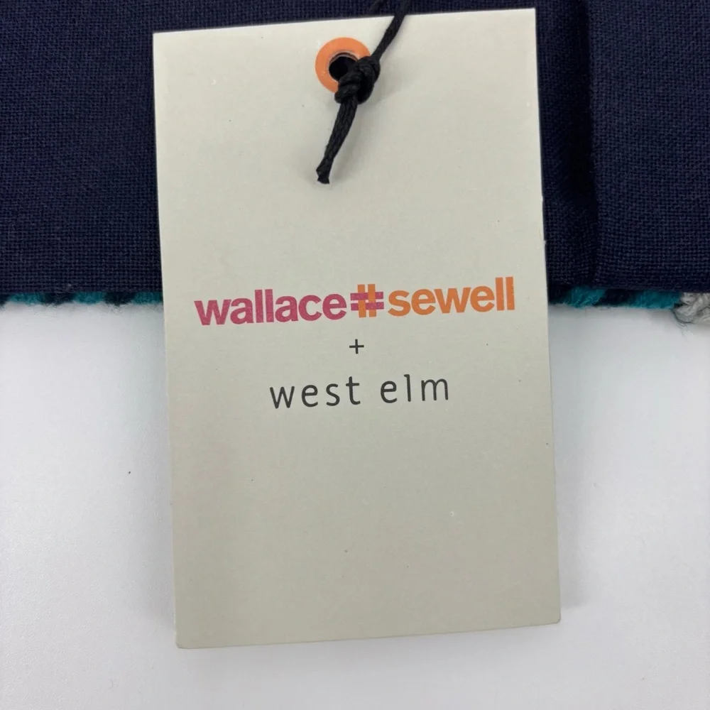 West Elm Multi Color Pattern Pillow Case